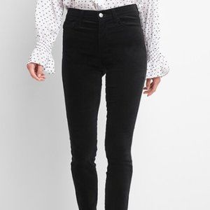 GAP low rise velvet pants